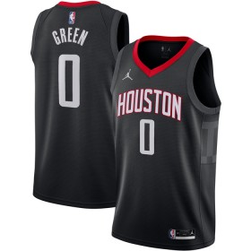 Dres Houston Rockets Jalen Green 0 Jordan 2022-23 Statement Edition Crno Swingman